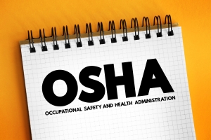 OSHA with Full Form Written on Notepad