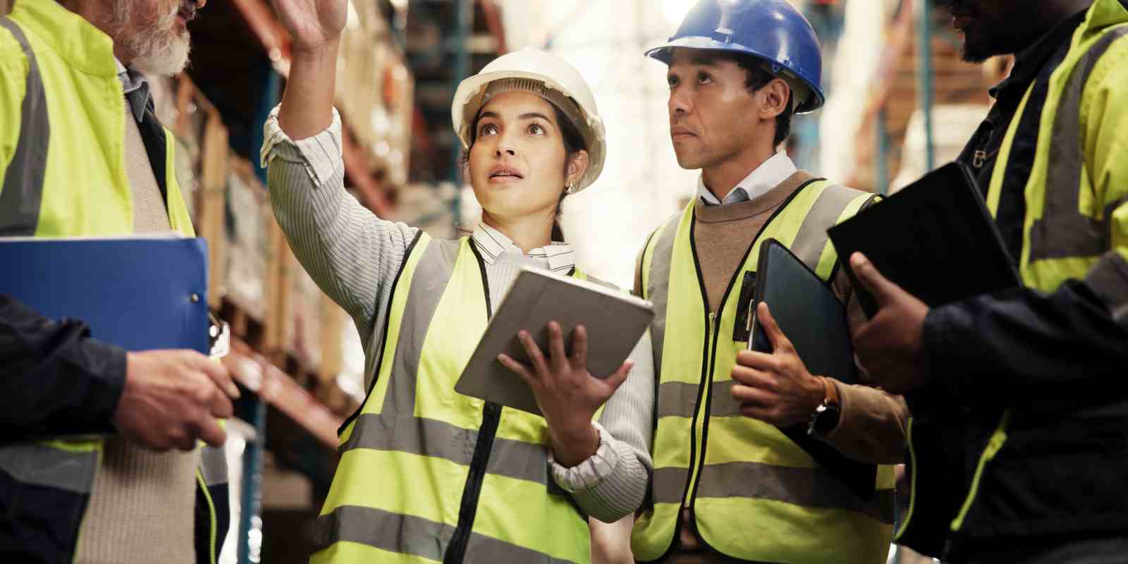 Warehouse Supervisor Providing Training to Order Selectors for Long-Term Success